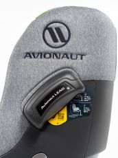 Автокрісло Avionaut AeroFIX IsoFix RWF Grey Melange для дітей зростом 67-105 см (0-18кг)
